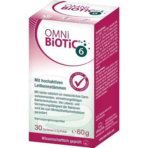 OMNI BiOTiC 6 Pulver 60 G PZN 9066029 Schwarzwald Apotheke