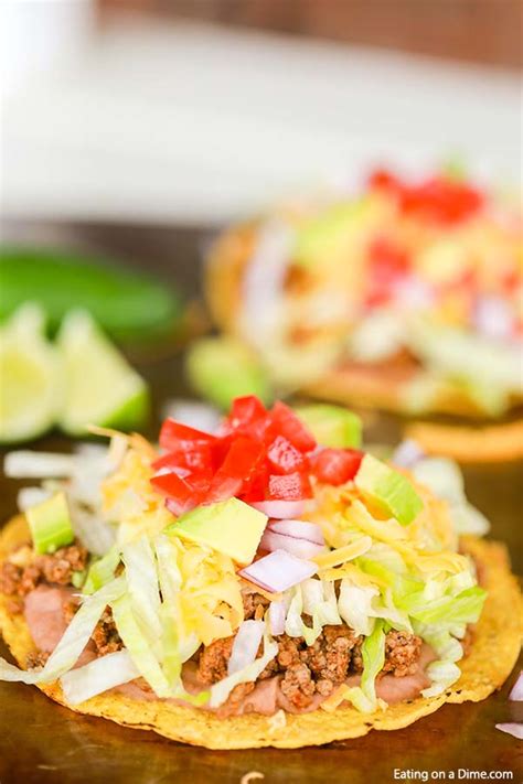 Beef Tostadas