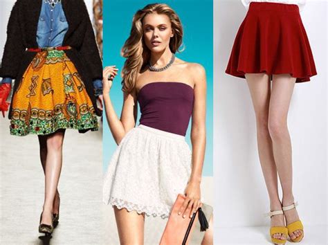 Gonna A Ruota Round Skater Skirt Come Indossare Portare Abbinare Moda