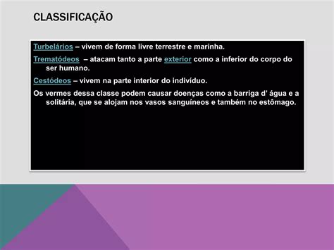 Aula Platelmintos E Nematelmintos PPT