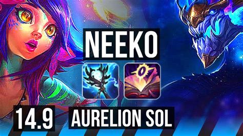 Neeko Vs Aurelion Sol Mid 12 0 3 Legendary Rank 11 Neeko Kr