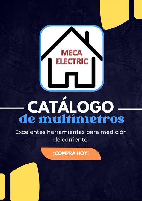 MecaElectric Catálogo multímetros 2023 by MecaElectric Issuu