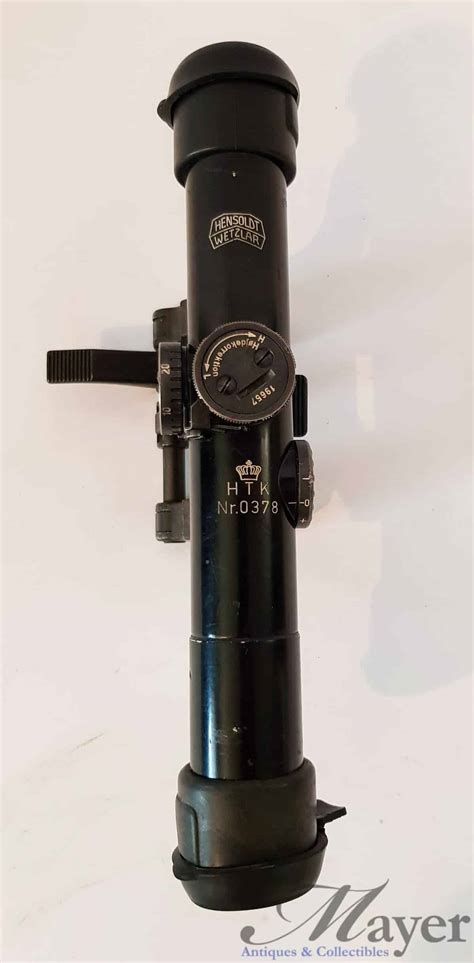 Danish Military Surplus Hensoldt Wetzlar Z24 X4 Scope With G3 Claw