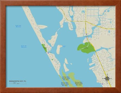 Manasota Key Beach Map