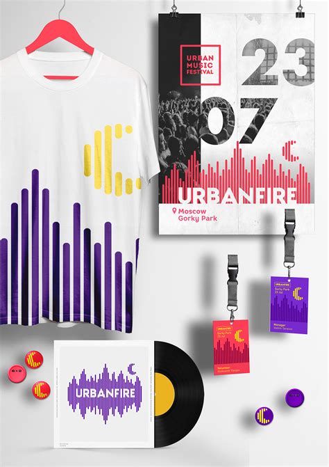 Urbanfire — urban music festival on Behance