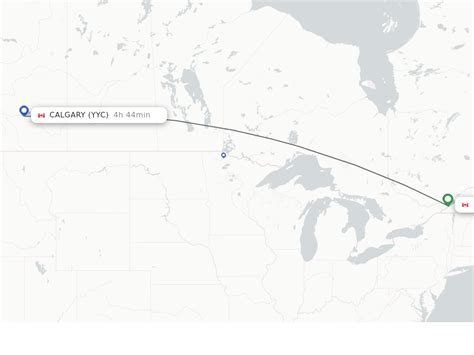 Direct Non Stop Flights From Montreal To Calgary Schedules