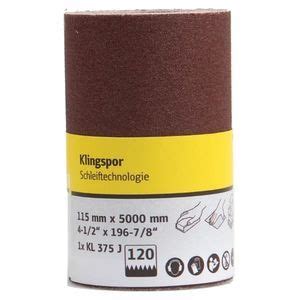 Aluminum Oxide Abrasive Roll Ps C Klingspor Paper Resin