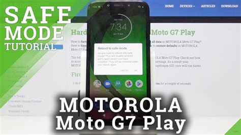 How To Boot Into Safe Mode In Motorola Moto G Play Diagnostic Mode