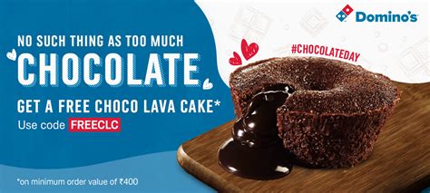 Domino S Chocolate Day Offer Get Free Choco Lava On MOV Of 400