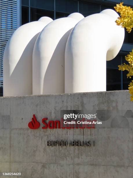 Banco Santander Bank Headquarters Photos and Premium High Res Pictures ...