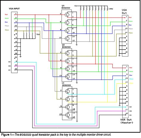 Diy Video To Vga Converter Circuit Diagram And Instructions