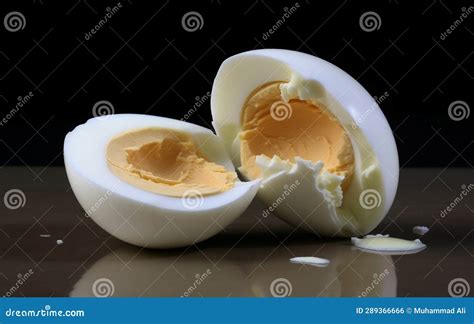 Eggs Cellent Perfection Hard Boiled Delights Generative Ai Stock Illustration Illustration Of