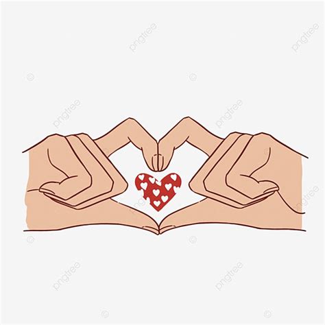 Heart Gesture Png Picture Heart Gesture Confession Png