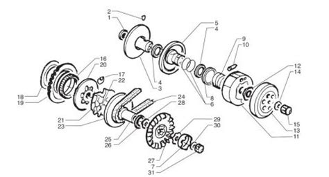 Technische Tekeningen Voor Yamaha Jog R Lc Takt