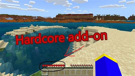 Hardcore Mode Add On Minecraft Bedrock Edition YouTube