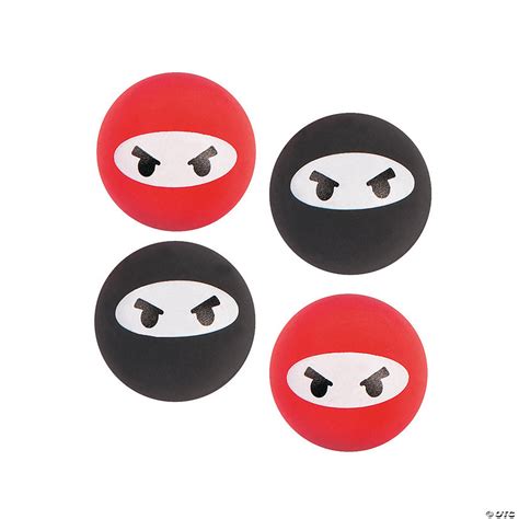 Ninja Bouncy Ball Assortment Oriental Trading