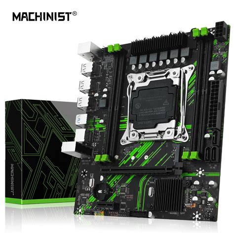 MACHINIST X99 Placa mãe PR9 LGA 2011 3 CPU Intel Xeon E5 V3 e V4 RAM