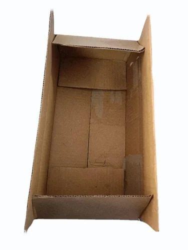 3 Ply Rectangular Regular Slotted Corrugated Box At Rs 9 Piece 3 Ply