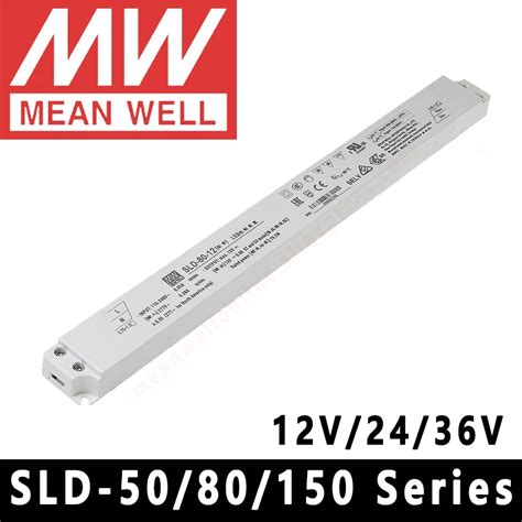 Mean Well SLD 50 80 150 Series AC To DC SMPS Meanwell 12V 24V 36V LED