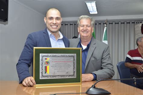 Fabrício Taveira recebe título de Cidadão Emérito de Barretos