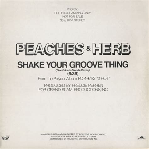 Peaches Herb Shake Your Groove Thing DJ Ferbidden