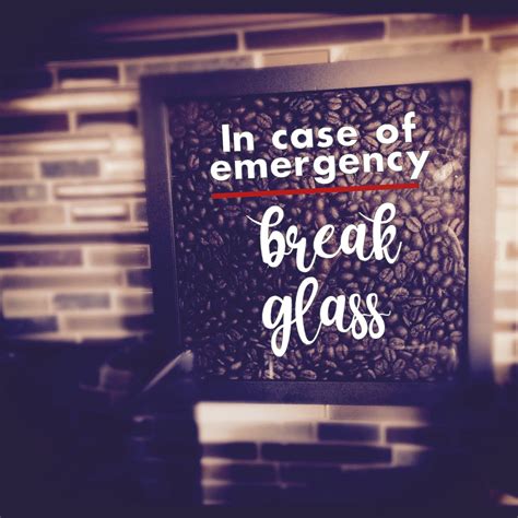 In Case Of Emergency Svg Break Glass Svg File Shadow Box Png Etsy