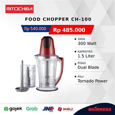 Jual Mitochiba Food Chopper CH 100 Shopee Indonesia