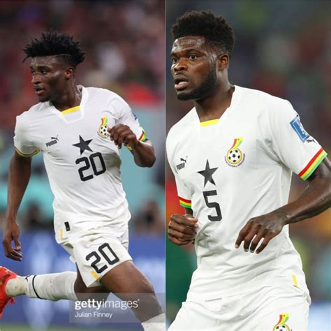 Thomas Partey And Mohammed Kudus Nominated For 2023 Caf Mens Player Of