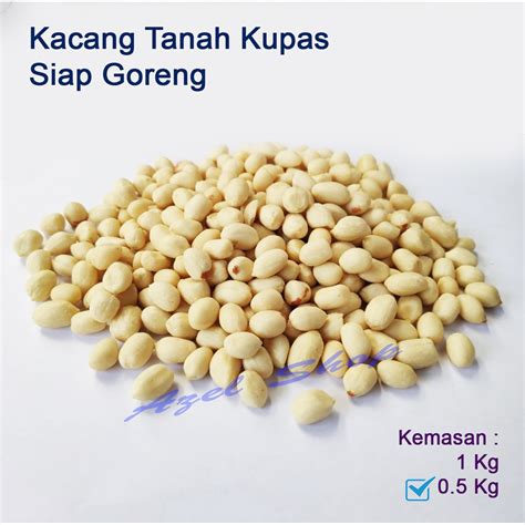 Jual Kacang Tanah Kupas Kulit Ari Ukuran Kecil Kacang Kupas Kacang