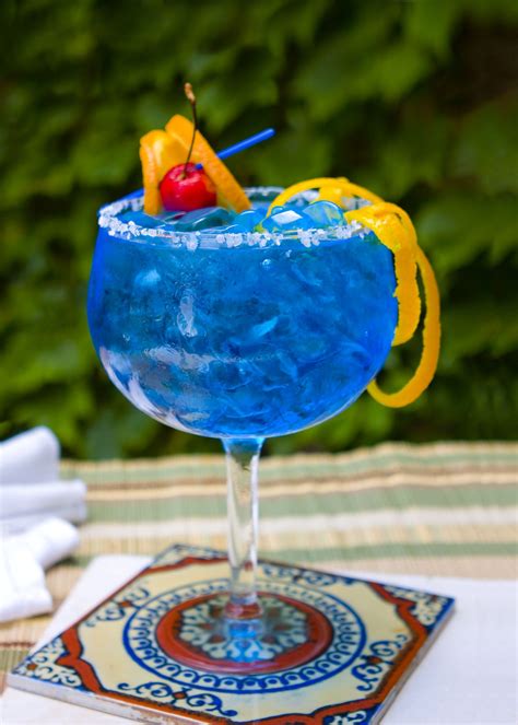 Give Your Margarita The Blues Resep Resep Koktail Moktail Minuman