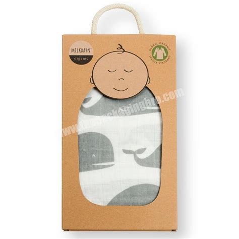 Good Quality Unique Cute Baby Blanket Packaging