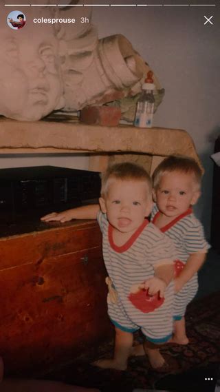 Cole Sprouse Posts Baby Photos with Brother Dylan and Dad Matthew ...