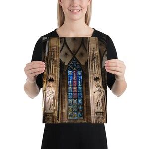 Strasbourg Cathedral Stained Glass. Wall Art Photography. - Etsy