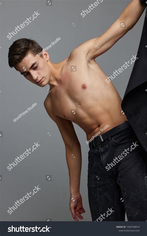 Handsome Man Naked Torso Selfconfidence Attractive Stock Photo 1936708819 Shutterstock