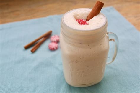 Boozy Peppermint Eggnog Milkshake Recipe Photos Popsugar Food