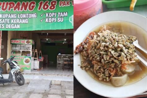 Cobain Kuliner Kupang Lontong 168 Pak Tung Di Kota Malang Rasanya Top