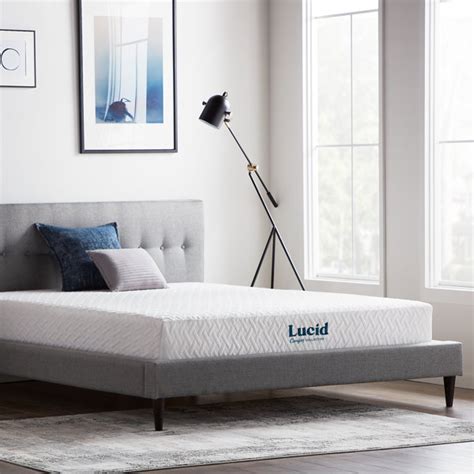 Lucidcomfortcollection Matelas En Mousse M Moire De Forme Ferme Po