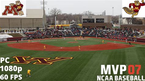 Mvp Ncaa Baseball I Minnesota Gophers Ep Youtube