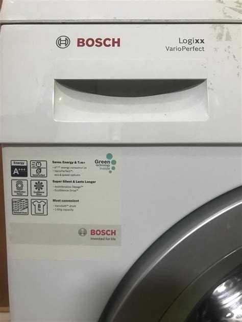 Bosch Logixx 8 VarioPerfect Washing Machine 8 Kg 1400 RPM German