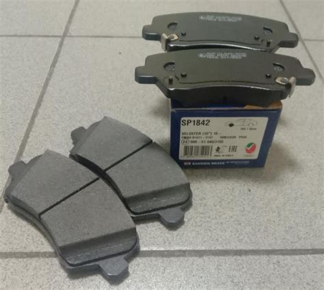 Колодки тормозные Sangsin Brake SP1842 Передние - купить по низким ...