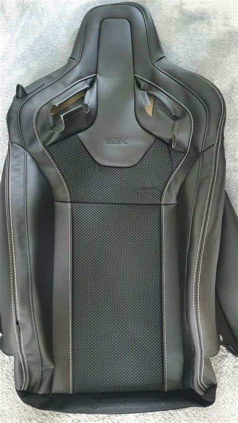 Vauxhall Astra GTC VXR Recaro Seat Cover Drivers Back Half Leather