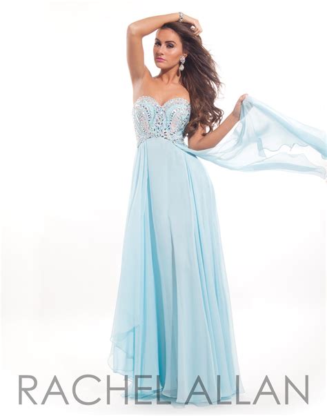 French Novelty Rachel Allan 6944 Long Chiffon Prom Dress