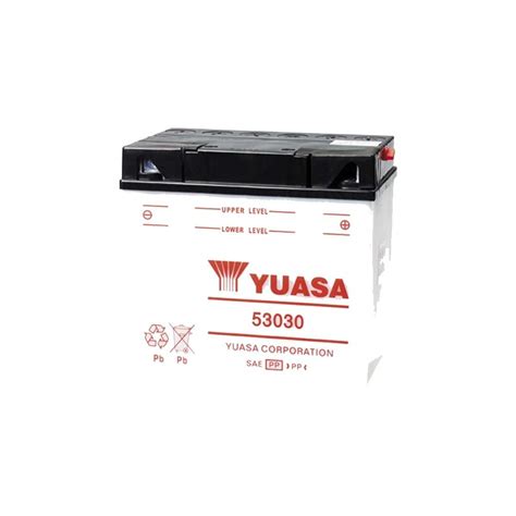 Battery Yuasa V Yuasamicron Din Dry Cell Includes Acid Pack