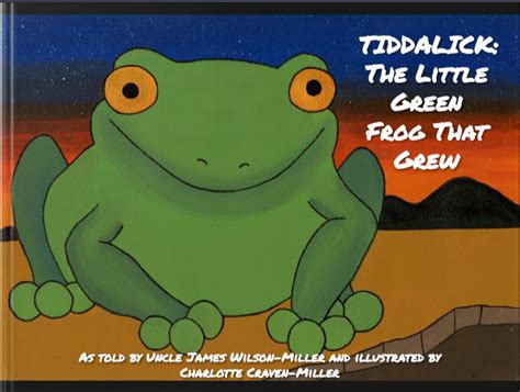 Digital Book Of The Story Tiddalik The Little Green Frog That Grew