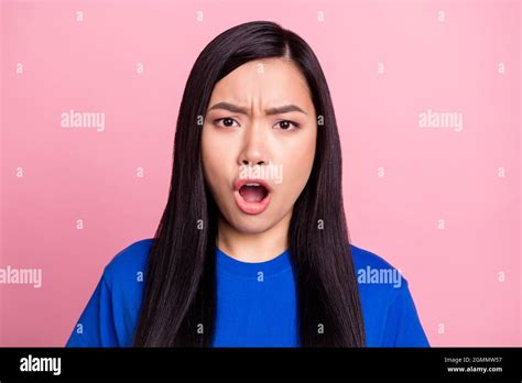 Photo Of Amazed Shocked Young Unhappy Woman Reaction Face News