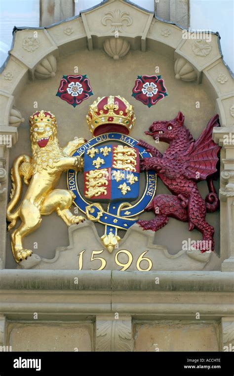 Old Market Hall detail, Shrewsbury Stock Photo - Alamy