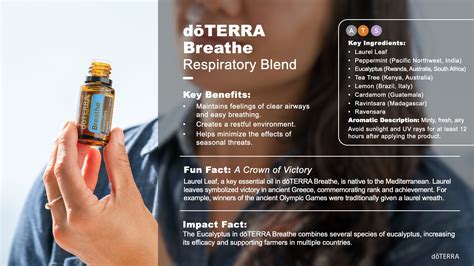 Doterra Breathe Oil Doterra Essential Oils