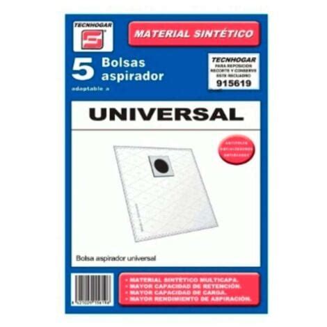 Bolsa Aspirador Universal Tecnhogar 915619