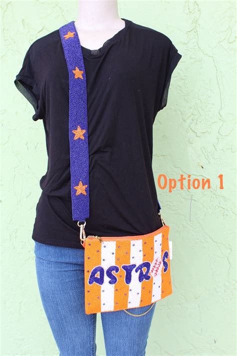 Astros Crossbody Set, Houston Astros Accessories, Purse Strap, Astros ...