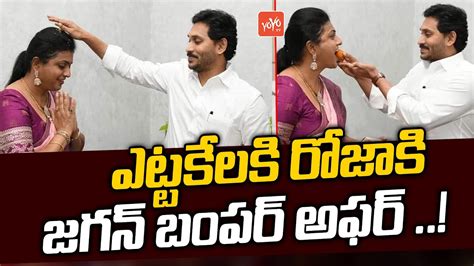 Cm Ys Jagan Bumper Offer To Mla Roja Mla Roja In Ys Jagan Cabinet